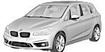 BMW F45 U0488 Fault Code